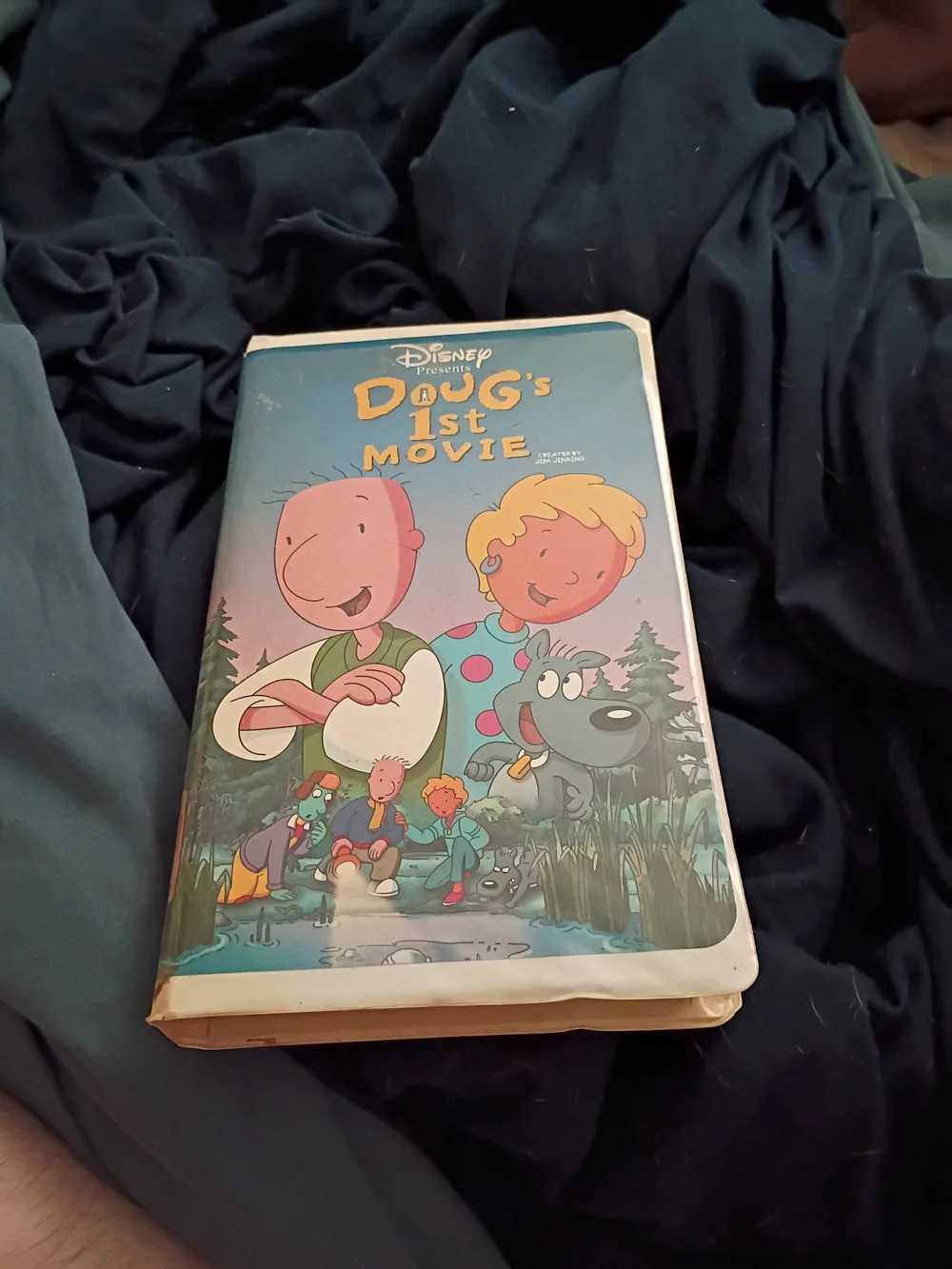 Disney Doug's 1st Movie Kids VHS - Blue Cover